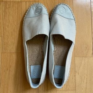 Tory Burch brand new light blue espadrilles